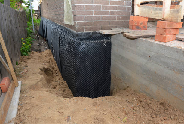 Expert waterproofing evaluation at a Caldwell, OH property